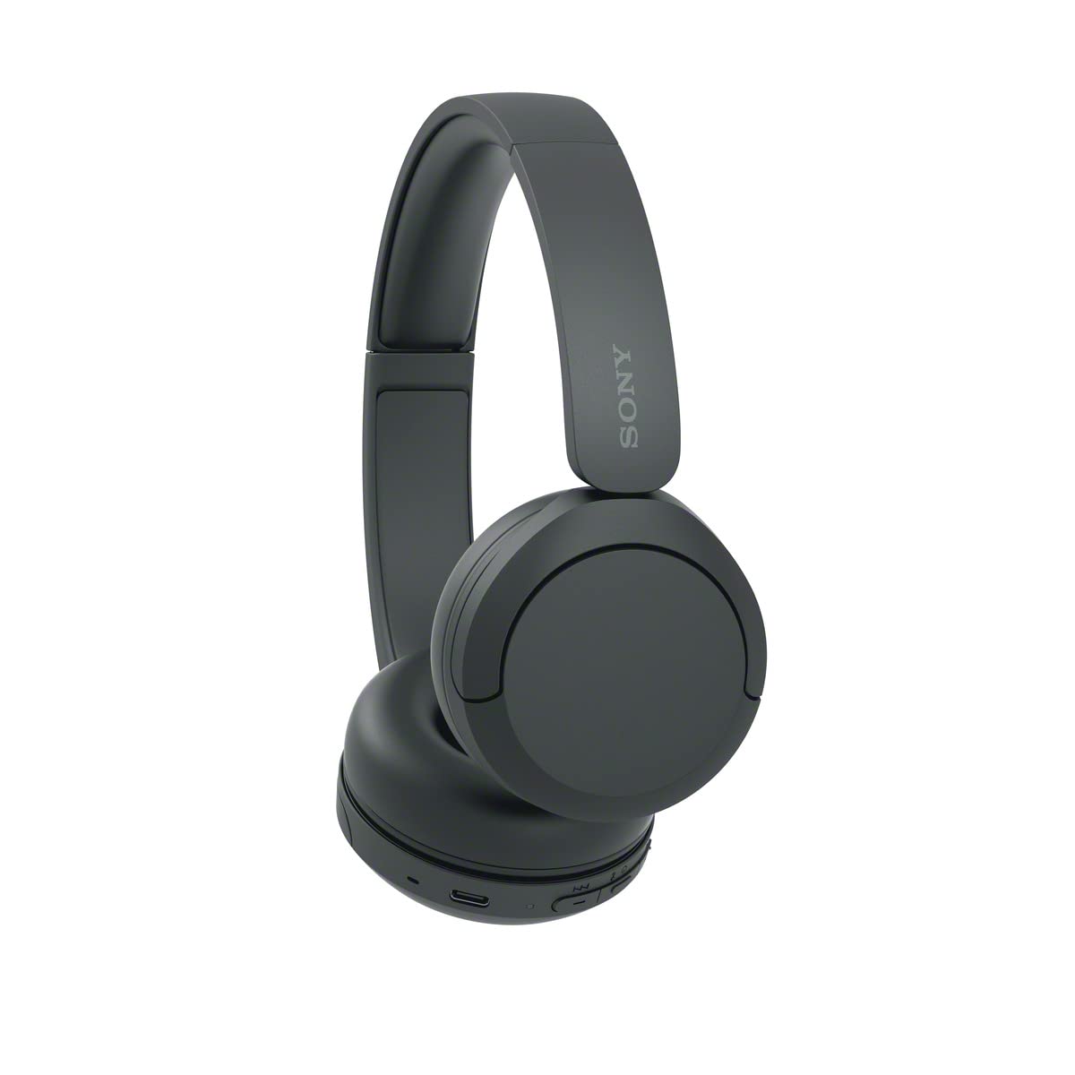 Sony WH-CH520 Wireless Headphones, 50 hours battery life, Clearer hands-free calling, Multipoint Connection, On-ear style, Black, UAE Model