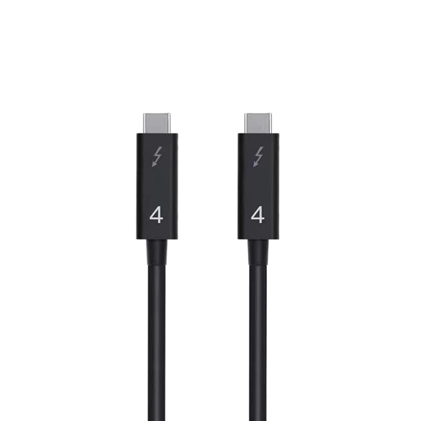 Thunderbolt 4 Cable (0.5M,1M,2M),TB3 USB4 Compatible,40Gbps Date Transfer with 100W (20V 5A) Charging,USB C Cable Work with MacBook,Docking,eGPU,Displays,Data Devices and More (2m)