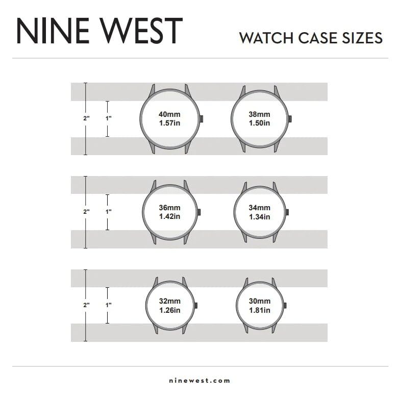 Nine West Women's Rubberized Bracelet Watch