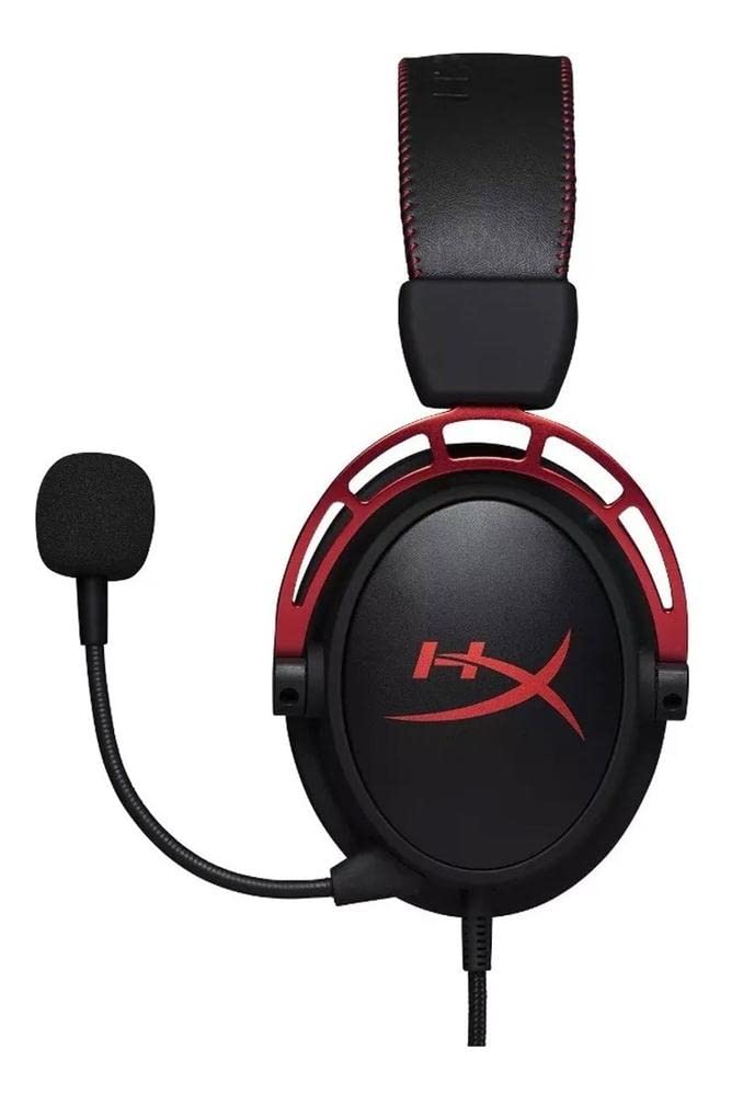 HyperX Cloud Alpha Gaming Headset - Dual Chamber Drivers - Award Winning Comfort - Durable Aluminum Frame - Detachable Microphone - Works with PC, PS4, PS4 PRO, Xbox One, Xbox One S (HX-HSCA-RD/AM)