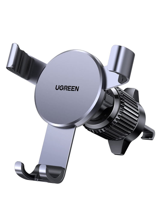 UGREEN Mobile Holder for Car 2023 Upgraded Hook Shape Clip Car Phone Holder for Air Vent Auto Lock Car Mobile Holder iPhone Holder Car for iPhone 13/14/15 Pro Max Galaxy S21/22/23/24 Ultra, etc