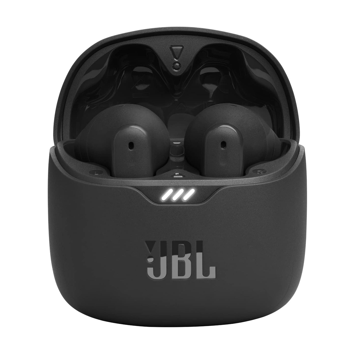 JBL Tune Flex True Wireless Noise Cancelling Earbuds, Pure Bass, ANC + Smart Ambient, 4 Microphones, 32H of Battery, Water Resistant & Sweatproof, Comfortable Fit - Black, JBLTFLEXBLK