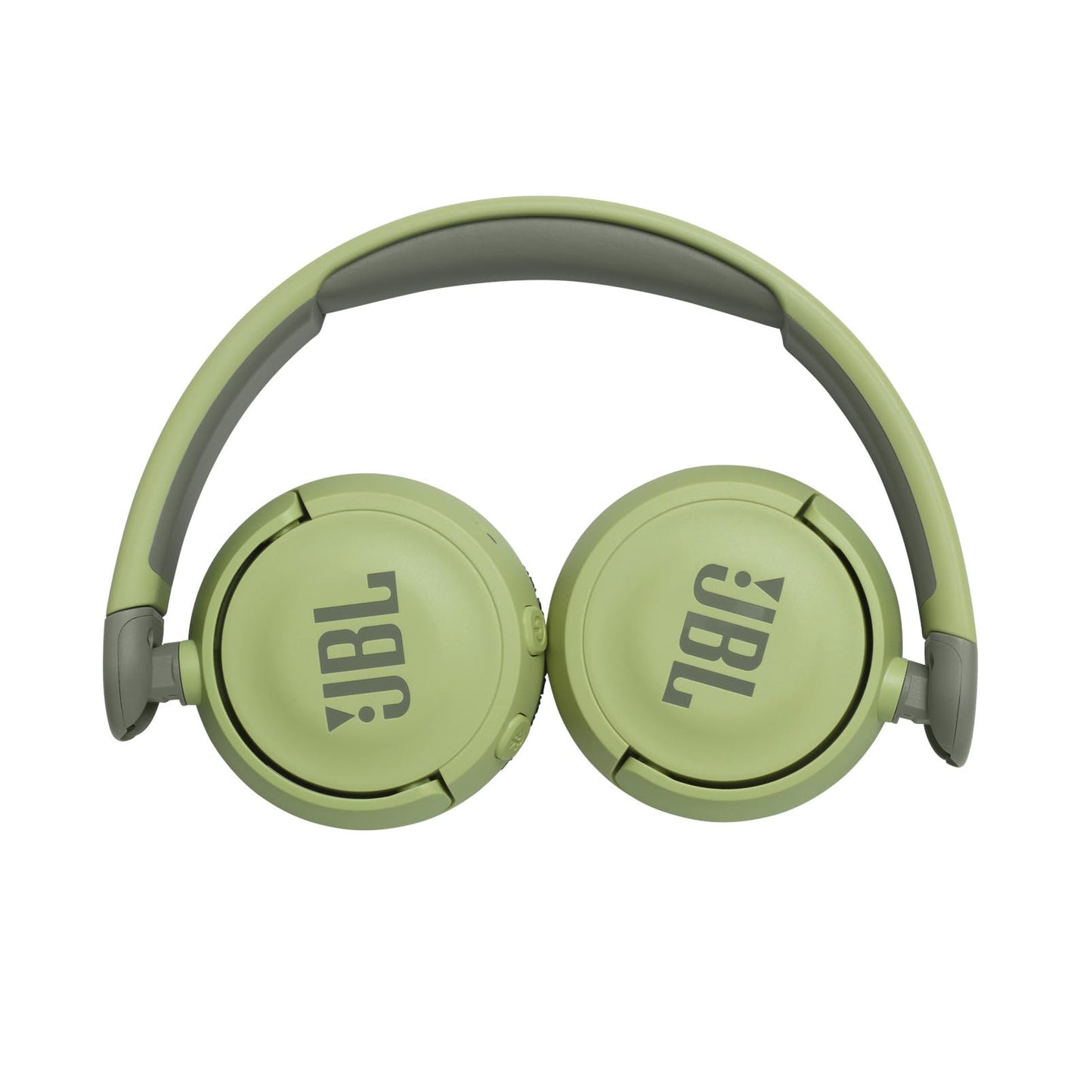 JBL JR310BT Ultra Portable Kids Wireless On-Ear Headphones with Safe Sound, Built-In Mic, 30 Hours Battery, Soft Padded Headband and Ear Cushion - Green, JBLJR310BTGRN, One size