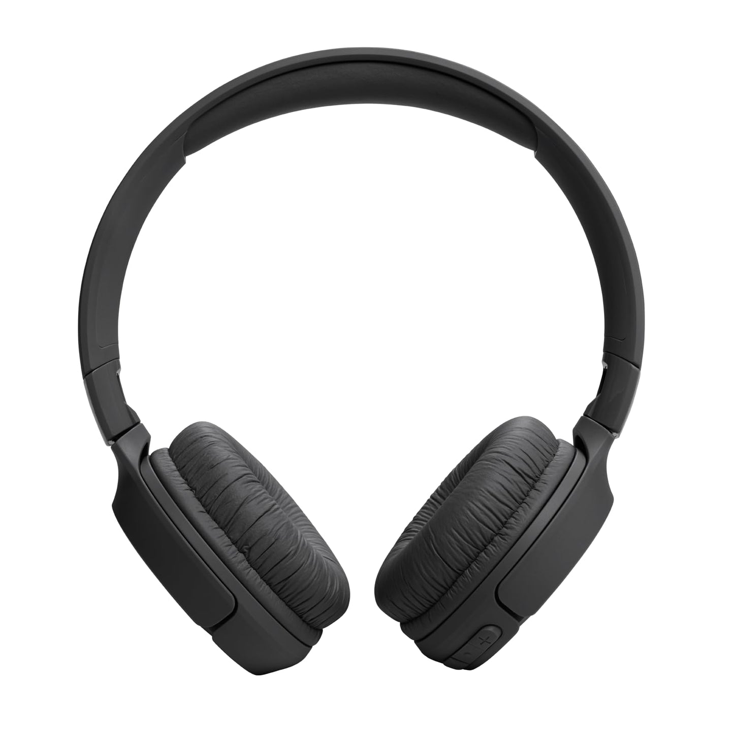 JBL Tune 520BT Wireless On-Ear Headphones, Pure Bass Sound, 57H Battery with Speed Charge, Hands-Free Call + Voice Aware, Multi-Point Connection, Lightweight and Foldable - Black, JBLT520BTBLKEU