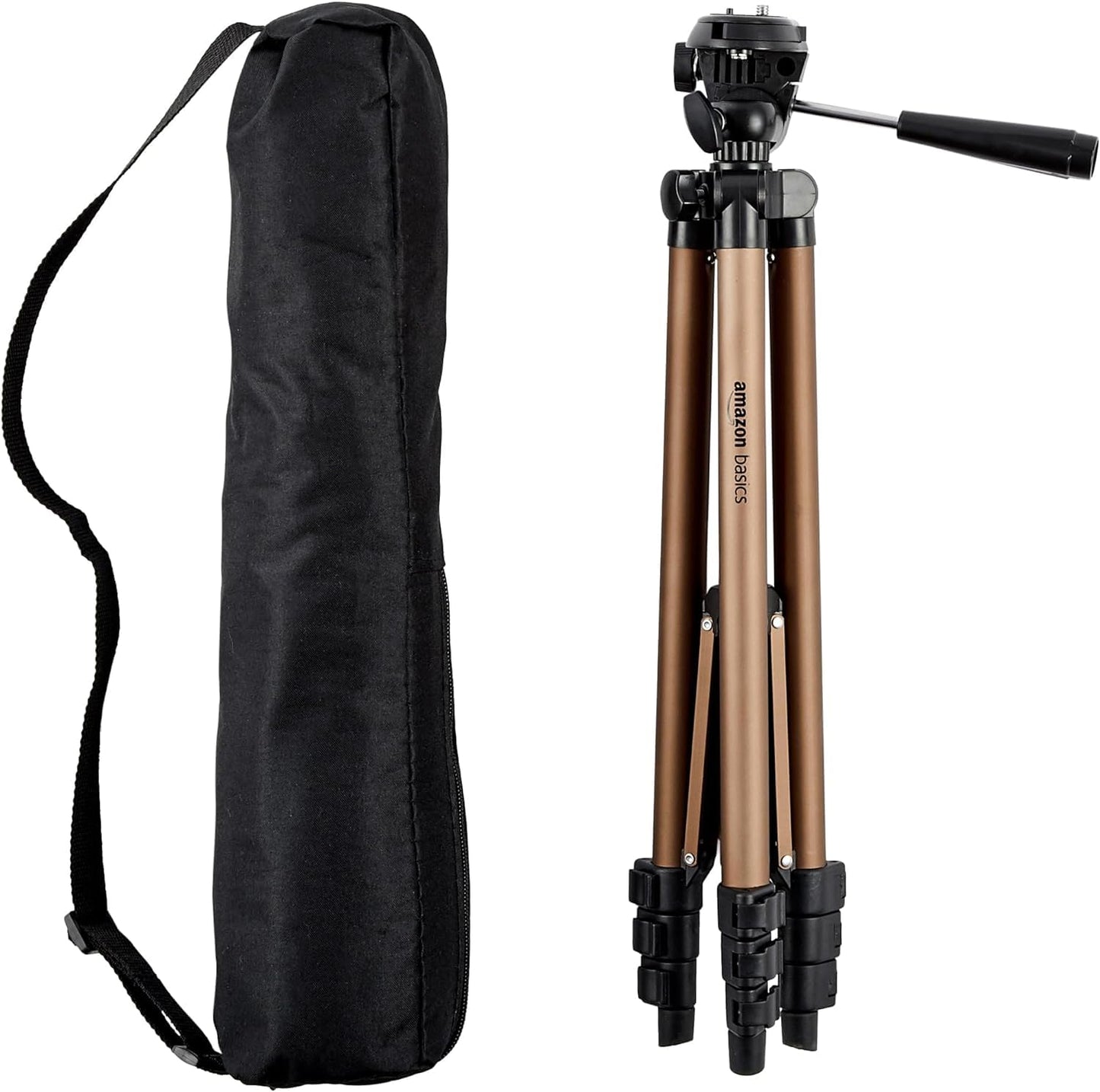 Amazon Basics 127-cm Lightweight Camera Mount Tripod Stand With Bag