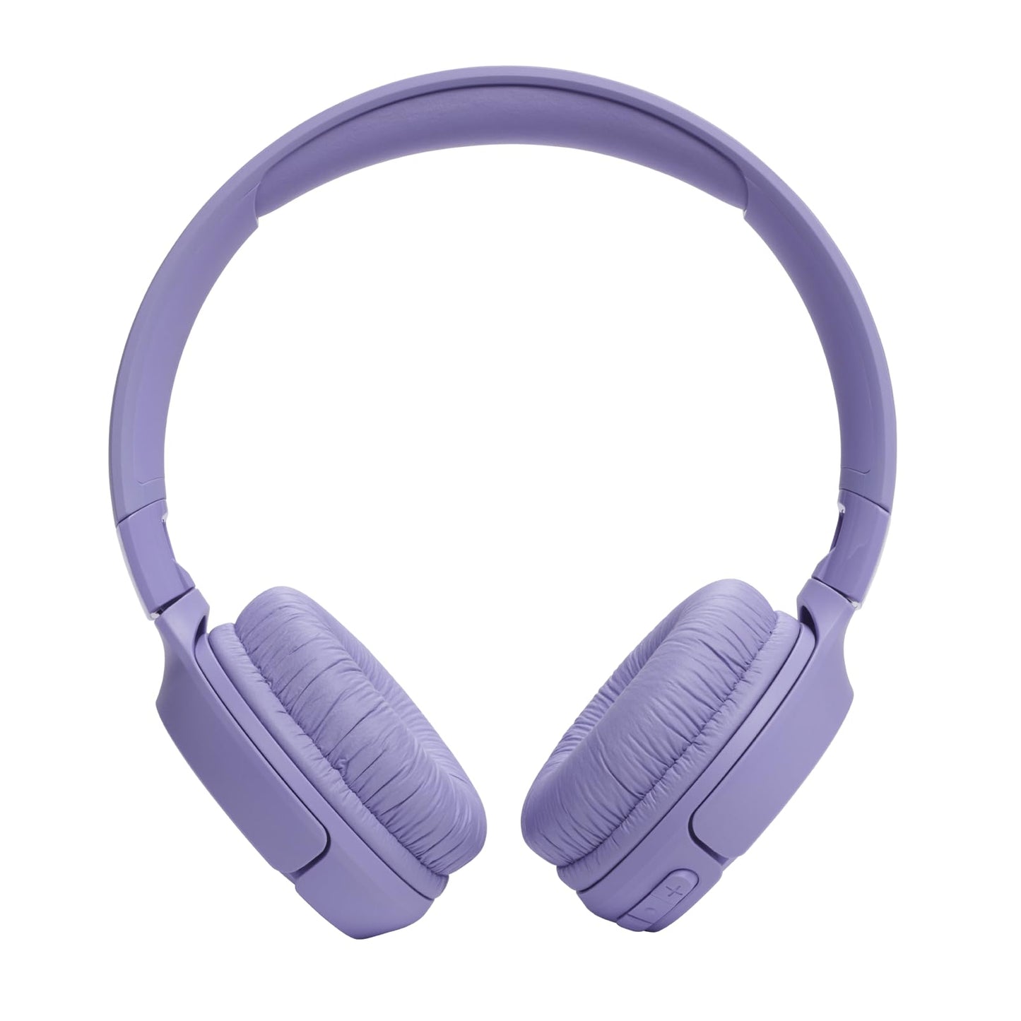 JBL Tune 520BT Wireless On-Ear Headphones, Pure Bass Sound, 57H Battery with Speed Charge, Hands-Free Call + Voice Aware, Multi-Point Connection, Lightweight and Foldable - Purple, JBLT520BTPUREU