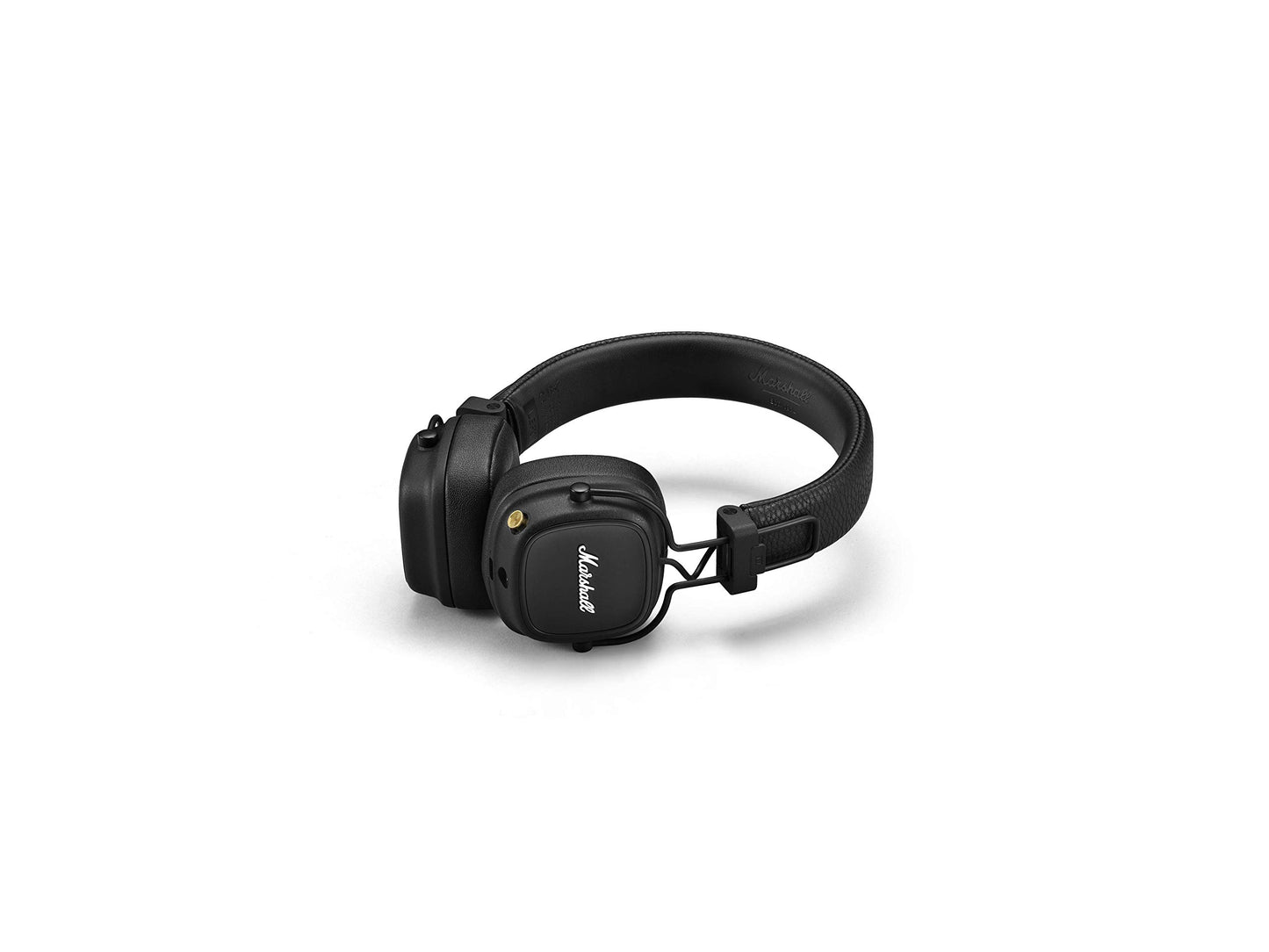 Marshall Major IV Bluetooth Headphones - Foldable Wireless Headphones Bluetooth With 80 Hours of Playtime - Black