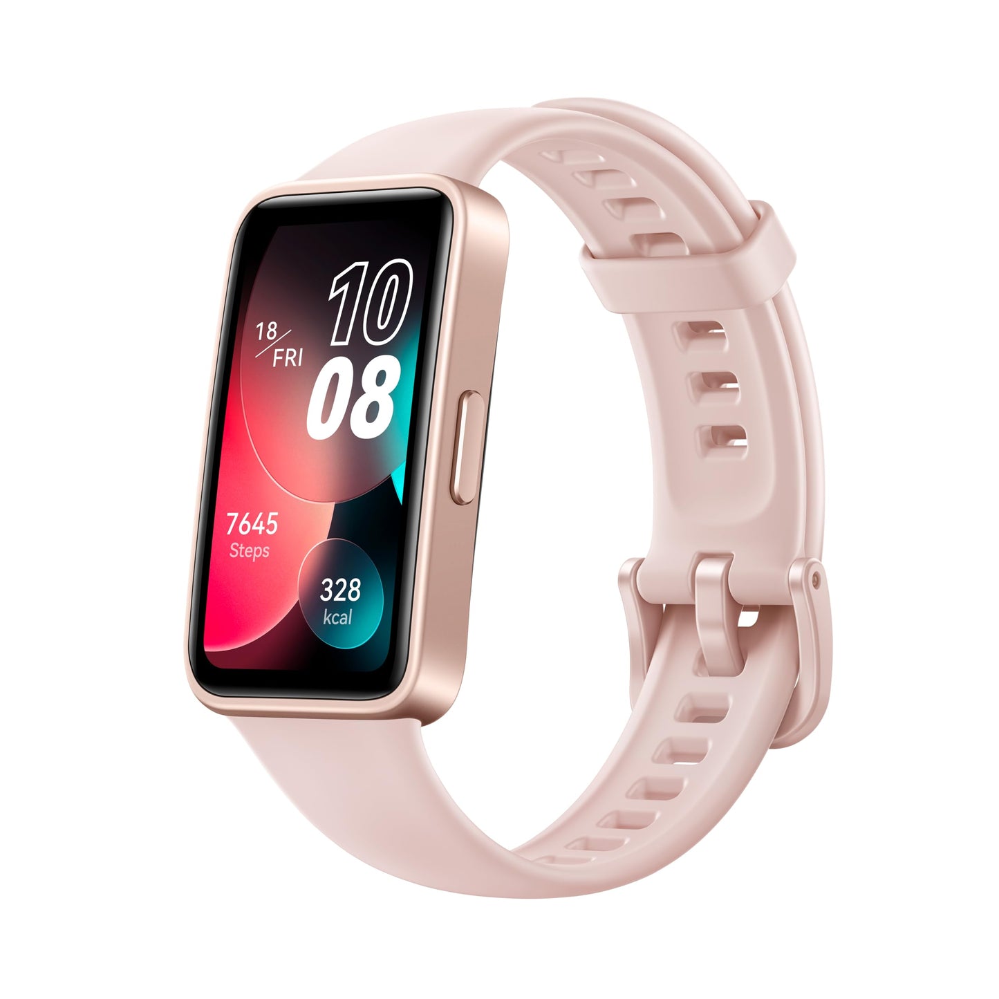 HUAWEI Band 8 Smart Watch, Ultra-thin Design, Scientific Sleeping Tracking, 2-week battery life, Compatible with Android & iOS, 24/7 Health Management, Pink