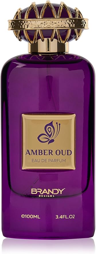 Brandy Designs Amber Oud Eau de Parfum 100ml - Luxury Fragrance for Men and Women